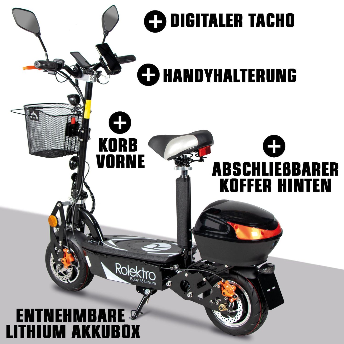 Rolektro E-Joy 45 Lithium Modell 2024 + passende Abdeckhülle